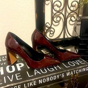 Vince Camuto Rich Chocolate Wedge High Heal